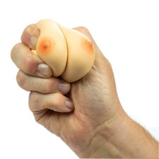 Stress Breasts Boobs Squishy Toy Bachelorette Party Fun Friends Game Gag Gift picture