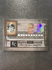2005 Donruss Biography - George Brett Career Home Run George Brett #35 picture