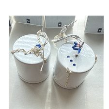 SpeakerCraft Wired Ceiling Speakers Model 684 White Metal Cylinder Step Control picture