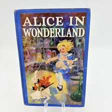 ALICE IN WONDERLAND 1923 Lewis Carroll Prittie Tenniel Illustrated Hardcover picture