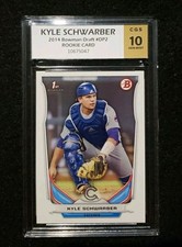 *KYLE SCHWARBER* 2014 Bowman Draft #DP2 *CGS 10* RC Rookie Card picture