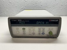 HP Agilent Keysight 34972A LXI Data Acquisition Switch Unit w/3 34901A Modules picture