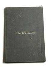 Antique 1925 Mennonite Catechism Simple Instruction Berne Indiana Anabaptist picture