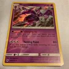Naganadel 108/214 Rare Lost Thunder Pokemon Reverse Holo Lightly Played picture