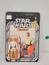 A918 Vintage Star Wars Kenner Luke Skywalker Farmboy 1977 (Custom Card) picture