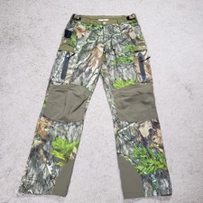 Mens Ol' Tom Mossy Oak Obsession Turkey Hunting Cargo Camo Tech Pants M 34x32 picture