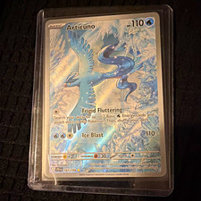Pokemon TCG Articuno Illustration Rare Full Art Holo Sv09 161/159 EN picture