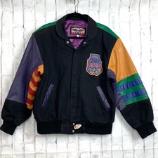 VTG Jeff Hamilton USA Olympics Special Edition Jeep Global Latitudes Jacket Sz S picture