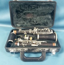VTG Special Signet Selmer USA Black Wood Clarinet 137776 W/ Yamaha Case picture