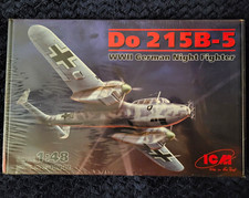 ICM Dornier Do 215B-5 WWII 1:48 Plastic Airplane Kit Unassembled 48242 picture