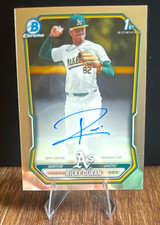 Topps Bowman Chrome Ricky Duran 1st Bowman Auto CPA-RD Oakland Athletics 2026 picture