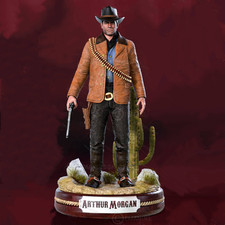 1/24 Scale Resin Figure Model Kit Arthur Morgan Unassembled Unpainted 3D Toy picture