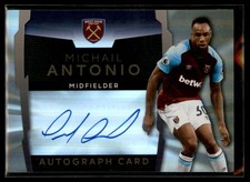 2017-18 Topps Premier League Platinum AUTO Michail Antonio - West Ham Autograph picture
