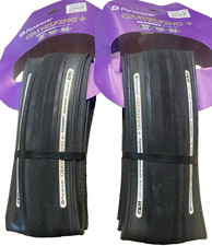Pair (2) 700c x 35c Panaracer GRAVELKING + Protite bike tires black tubeless picture