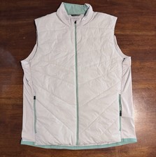 KJUS Release Golf Vest Men Size 52 Large Regular Fit Gray/Teal MG40-HO2S Clean🔥 picture