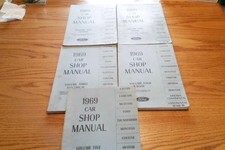1969 Ford, Lincoln & Mercury Car Shop Manual Set picture