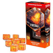 Sirius Dice: Dungeons & Dragons - Adventure Dice Set - Fireball picture
