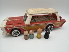 Vintage 1960s Fisher-Price Complete Nifty Station Wagon No. 234 picture