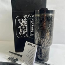 Deadly Damask Stanley Halloween Quencher H2.0 FlowState Tumbler 40ozLimited Edit picture