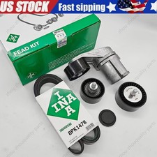 OEM INA Belt Tensioner Pulley Kit For BMW F01 F10 F30 335i 535i N55 11288673720 picture