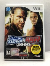 WWE SmackDown vs. Raw 2009 Featuring ECW - Nintendo Wii - Complete Tested picture