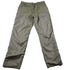VTG Bob Allen Hunting Brush Pants Sz 38 Khaki Straight Shooting Gun Outdoor  picture