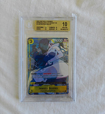 Bandai 2024 One Piece TCG Jewelry Bonney OP07-019 SR Holo Promo BGS 10 picture