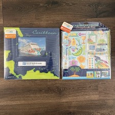 NCL Norwegian Caribbean Cruise Scrapbook 12x12 Album & 244 Pc Sticker Kit New picture