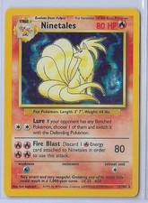 Vintage Pokemon 1999 - Ninetails - 12/102 picture