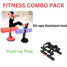 Fitness Push-up Pole & push-ups Sit-ups Assistant tool Pack picture