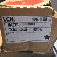 LCN 4040XP ALUM/689 Door Closer, Aluminum, Silver 716245-00 0001 picture