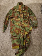 Vintage Cold War Italian Army M29 Telo Mimetico Paratrooper Camo Uniform Set picture