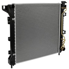 For 1997-1999 Dodge Dakota 5.2L Silver Crossflow Aluminum Radiator CU1905 picture
