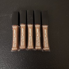 5 x L'Oreal Infallible Pro Gloss Plump Lip Gloss, #607 Sunlit Shimmer picture