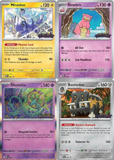 Pokemon Pitch Black Stamped Pre-Release 082 083 084 085 Promo Set Holo MEP picture