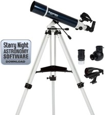 Celestron Omni AZ 102 Refractor Telescope 2 Eyepieces Starry Night Free APP ✅✅✅✅ picture