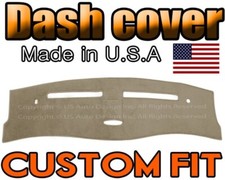 Fits 1995-1997  LINCOLN  TOWN CAR  DASH COVER MAT DASHBOARD PAD  /  BEIGE picture