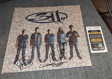 311 MOSAIC FULLY SIGNED VINYL RECORD ALBUM Nick Hexum Chad Sexton JSA COA picture