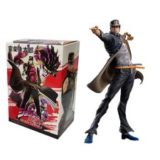 17cm JoJo Kujo Jotaro & Jolyne Cujoh PVC Figure Standing Model Gift picture
