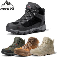 NORTIV 8 Men's Lightweight Hiking Boots Waterproof Trekking Traveling Boots picture