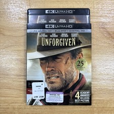 Unforgiven - 1992 (4K UHD, Blu-ray, 2017) With Rare Slipcover - No Digital picture