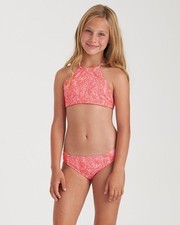 Billabong Girl's Bella Sol Hi Neck 2 Piece Bikini Set picture