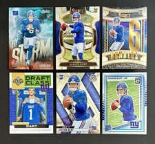2025 Jaxson Dart RC 6 Card Lot Optic Select Mosaic Absolute Giants picture