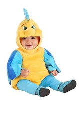 Halloween Disney Plush Flounder Costume for Infants, NEW WITH TAGS picture