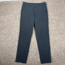 Lululemon Commission Slim Fit Pants Obsidian Grey Warpstreme 32x30 LM5974S picture