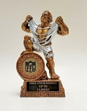  FANTASY FOOTBALL TROPHY HUGE MONSTER-FREE ENGRAVING-SHIPS IN 1 BUSINESS DAY picture