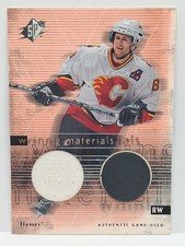 2000-01 SPx Winning Materials Valeri Bure #w-bu Used Jersey And Puck (P8) picture