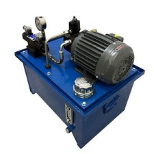 40L Small Hydraulic Station Hydraulic System Motor Hydraulic Pump Assembly 220V picture
