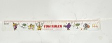 Vintage 1983 McDonald’s Fun Ruler 12” Ronald Grimace Hamburglar Happy Meal USA picture
