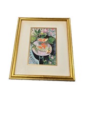 1912 Henri Matisse A Goldfish Bowl Professionally Framed Print Wall Art 16x20” picture